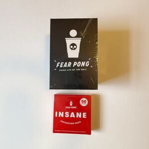 Fear Pong Grab Life by the Balls Game Plus Insane Expansion Pack NEW